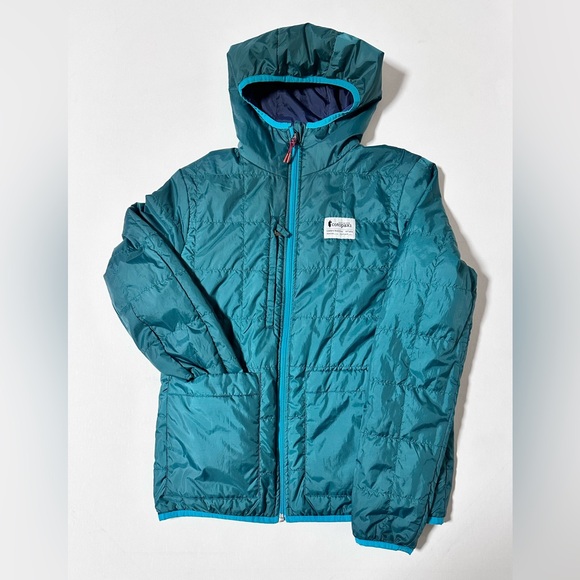 Cotopaxi Calido Hooded Jacket Women’s Small Reversible Puffer - Picture 9 of 16